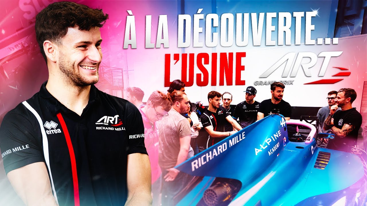 ON VISITE UNE USINE DE FORMULE 2 !