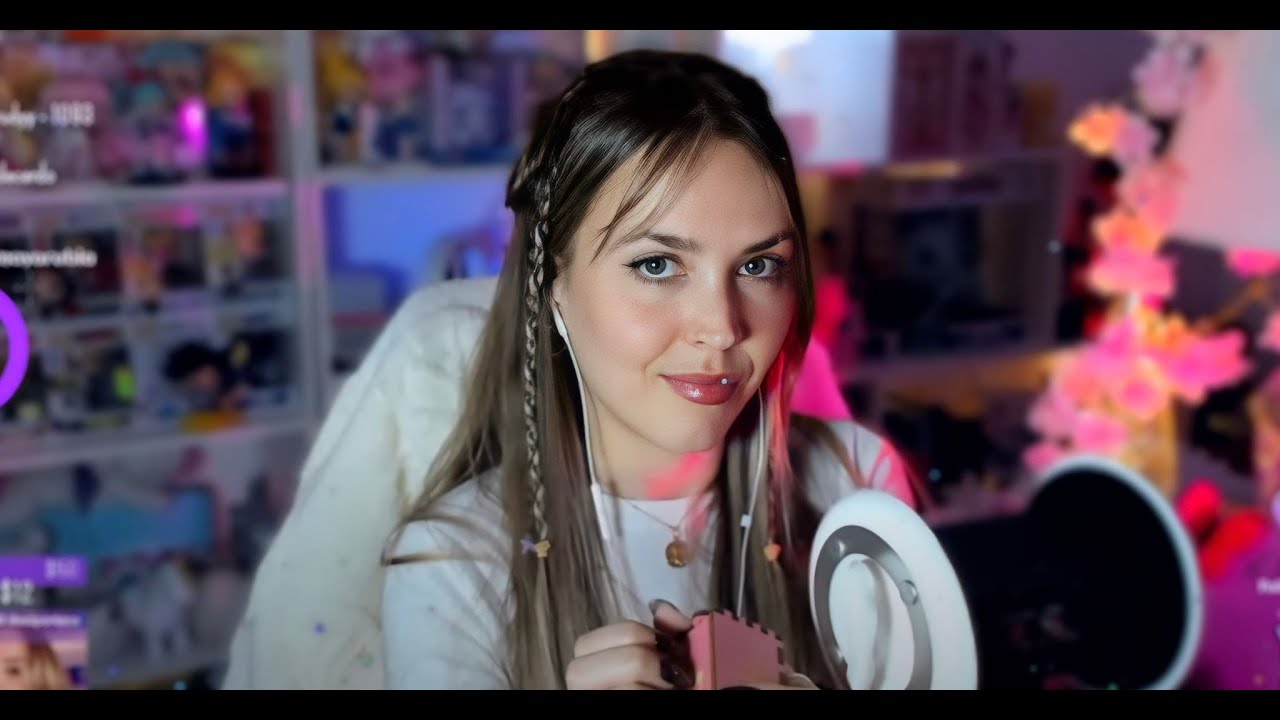 ASMR para soltar el día 🕯️ Sesión en vivo con luz tenue y voz suave (sin prisa)
