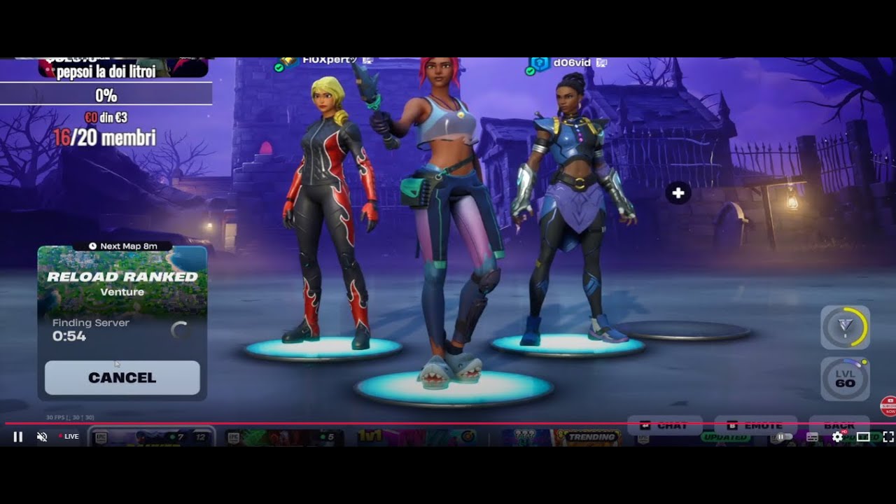 LIVE CU FORTNITE CU ABONATII - SI CU XDANDREI