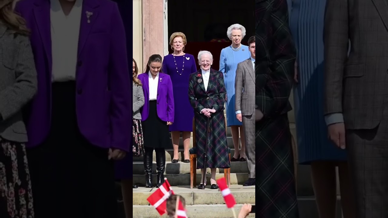 Queen Margrethe celebrates 85th birthday,  Fredensborg, Denmark
