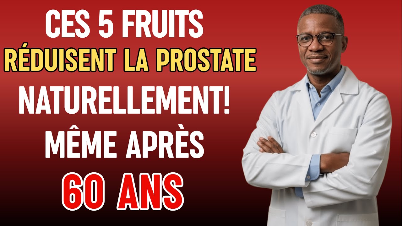 Urologues : Ces 5 Fruits qui RÉDUISENT Naturellement l'élargissement de la Prostate! (INCROYABLE)
