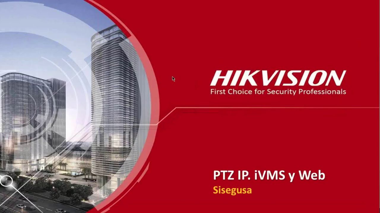 PTZ IP Hikvision
