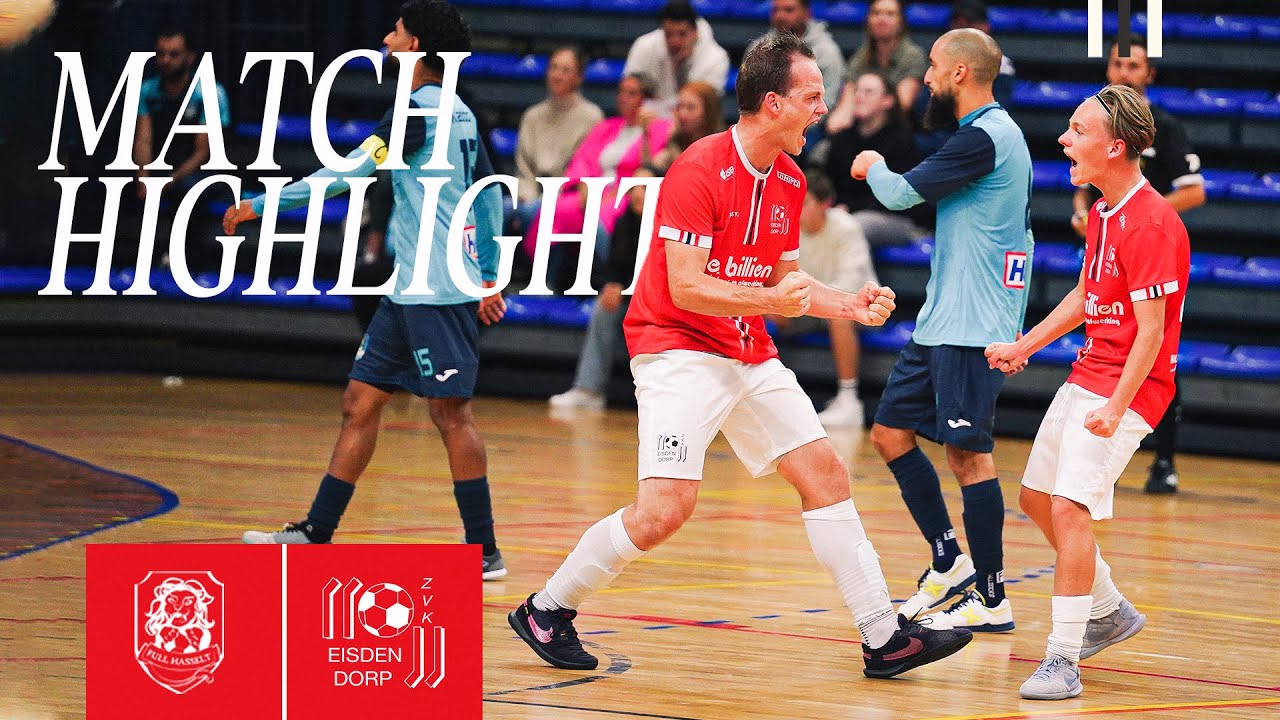 HIGHLIGHTS | FULL Hasselt x ZVK Eisden-Dorp | Belgian Futsal League 2024/25