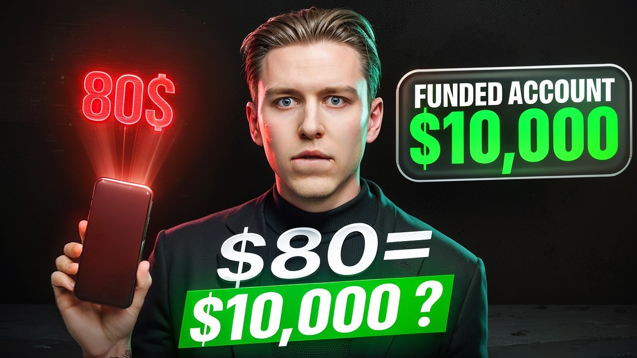 Как получить $10,000 для трейдинга, рискуя всего $80