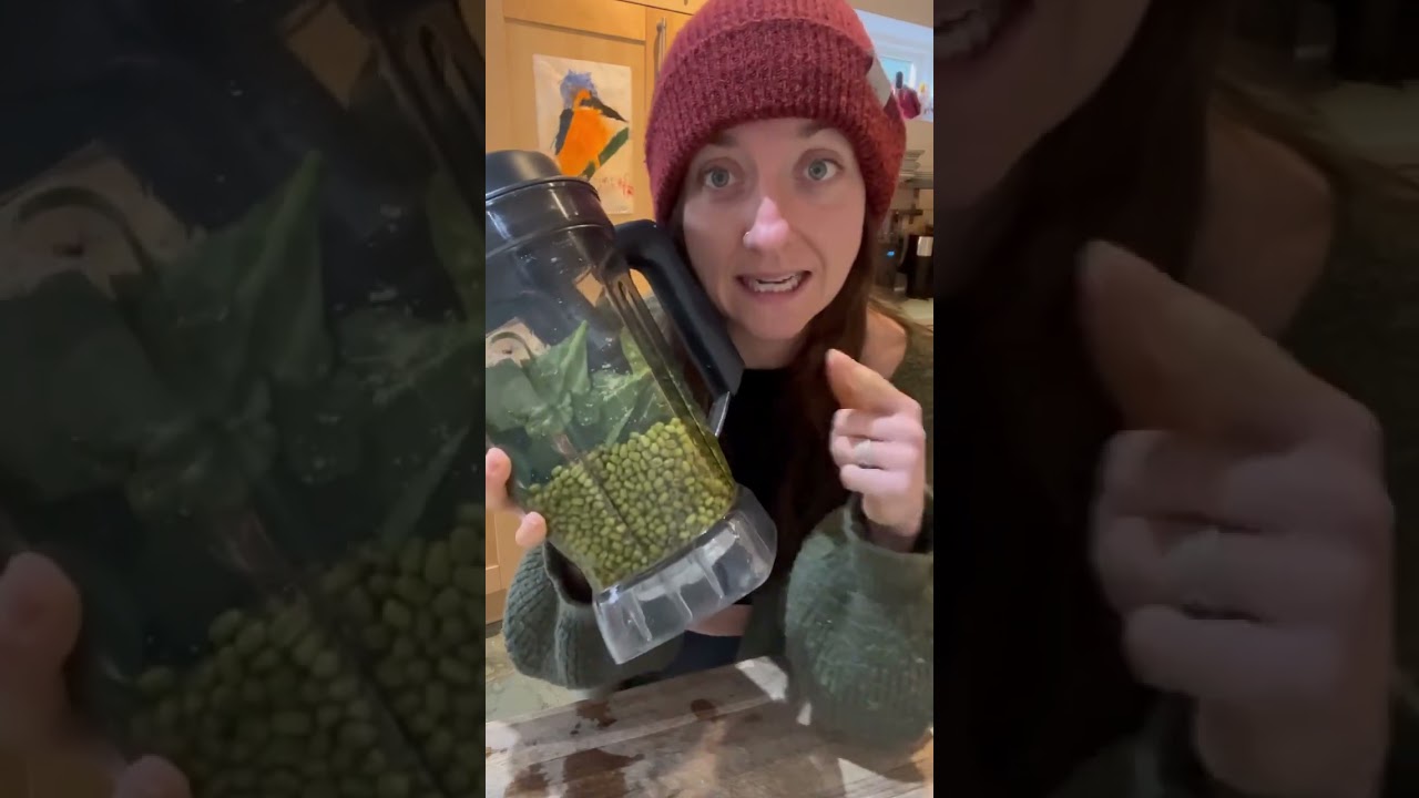 2 Ingredients MUNG BEAN WRAPS 🌱 Gluten Free & High Protein #veganweightloss