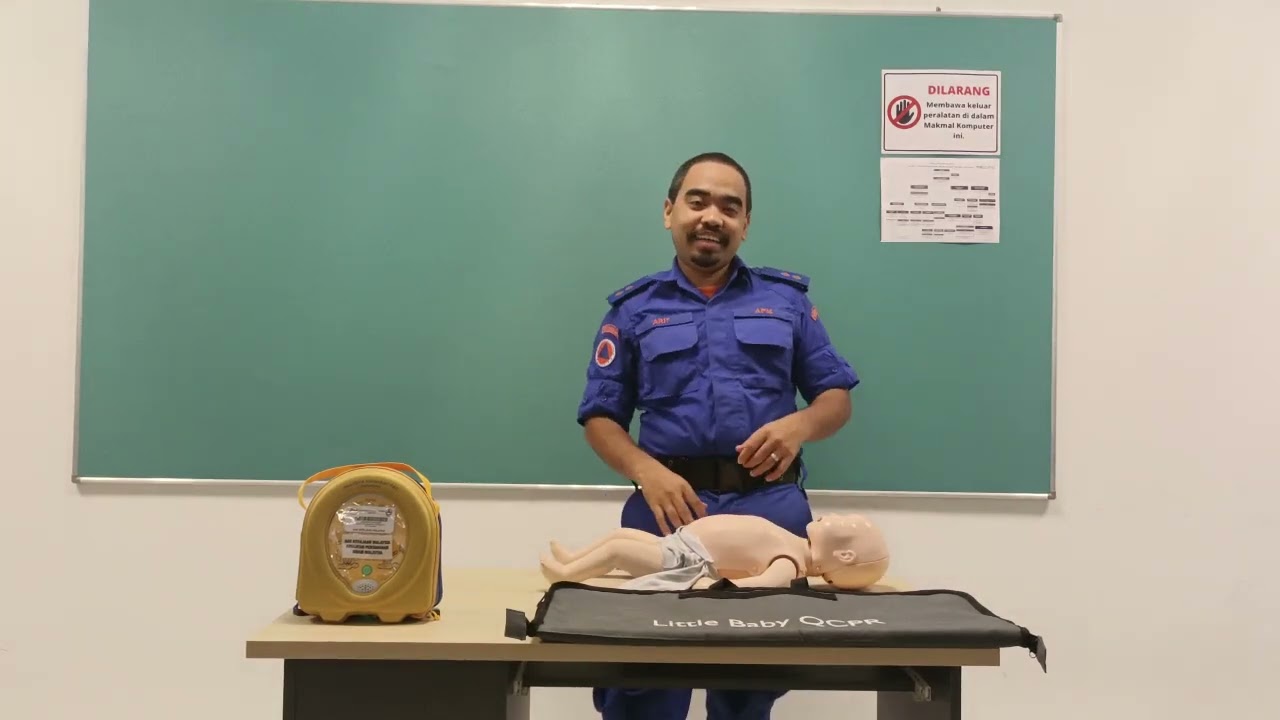 CPR Bayi menggunakan garis panduan NCORT ( Malaysia )