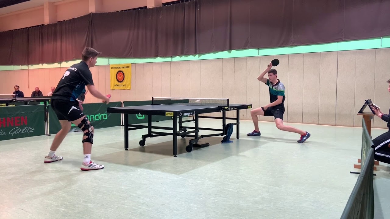 Tischtennis Sachsenliga: Post SV Görlitz - SG Clara Zetkin Leipzig