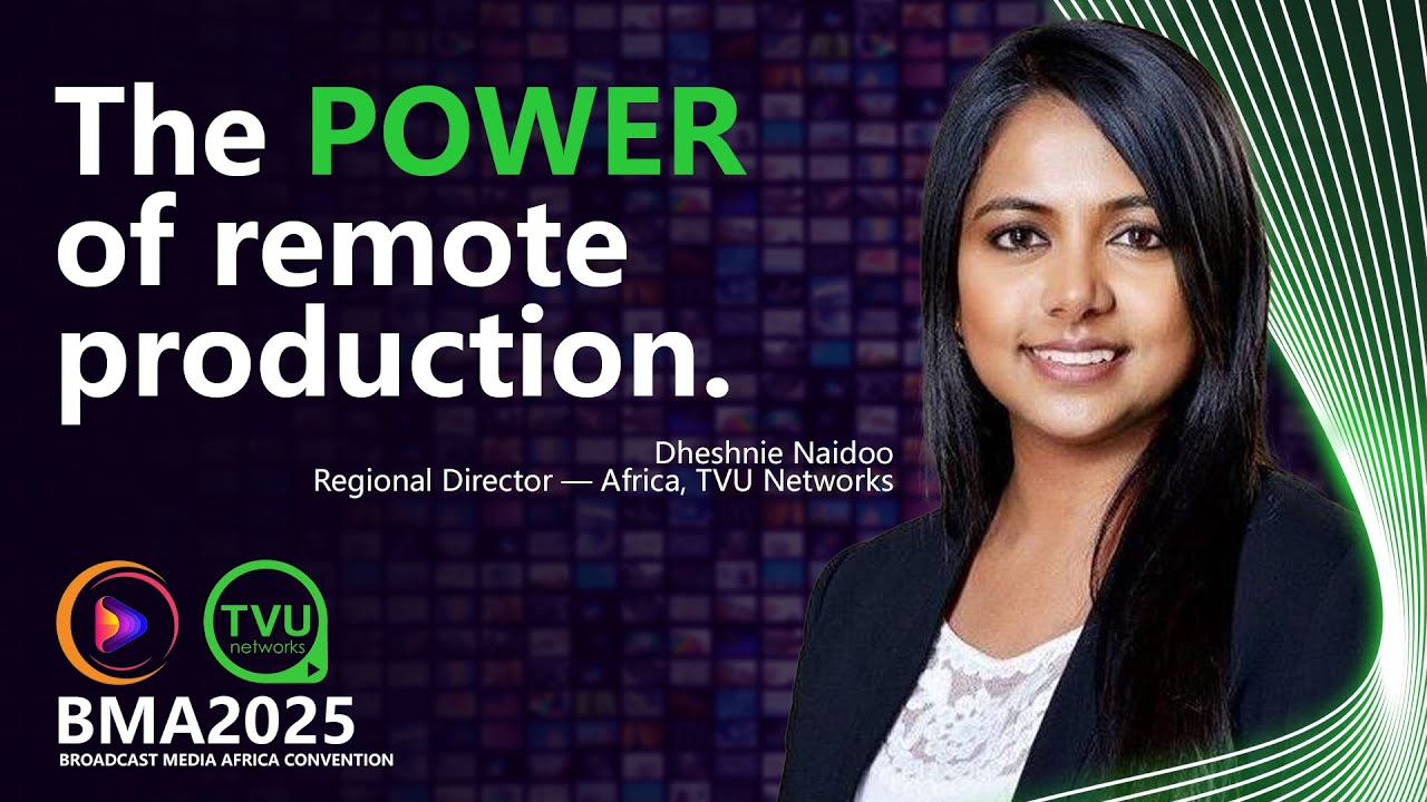 TVU Networks at BMA2025 – Dheshnie Naidoo on Cloud & IP Workflows for Live Production