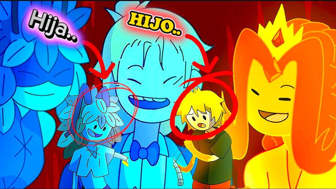 Finn historia completa junto a su familia y hijos 🤩❤️‍🔥 hora de aventura