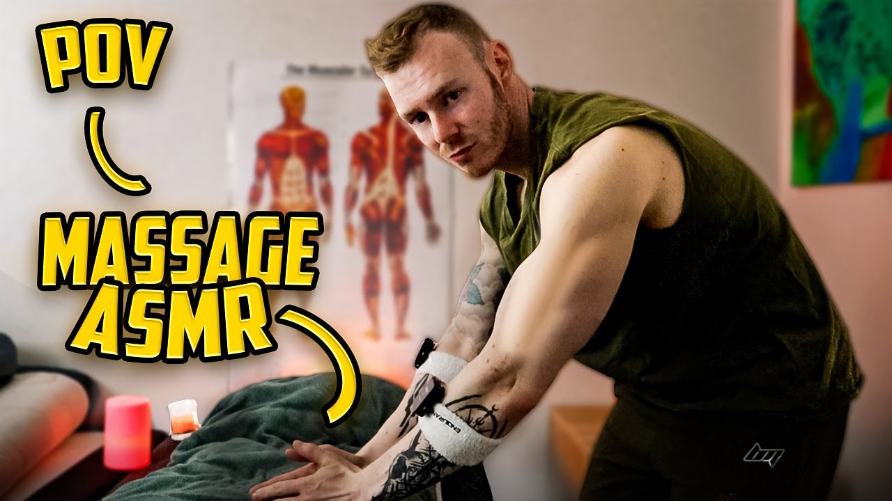 ASMR | Strong Back Massage for Relaxation | Whispers - Personal attention