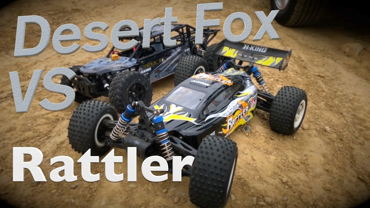 HobbyKing Shootout! Desert Fox vs Rattler. Which is better?