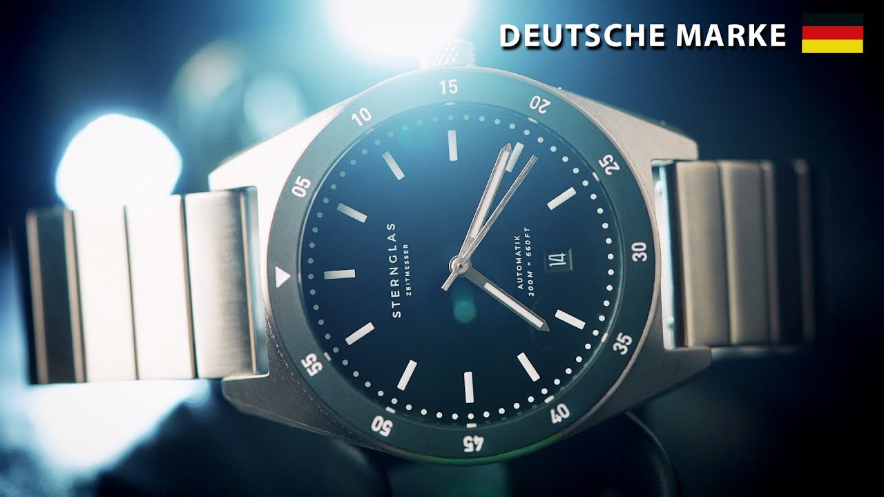 EIN BISSCHEN WIE IWC / PORSCHE DESIGN AUS DEN 80ERN / STERNGLAS MARUS AUTOMATIKUHR UNTER 500 €