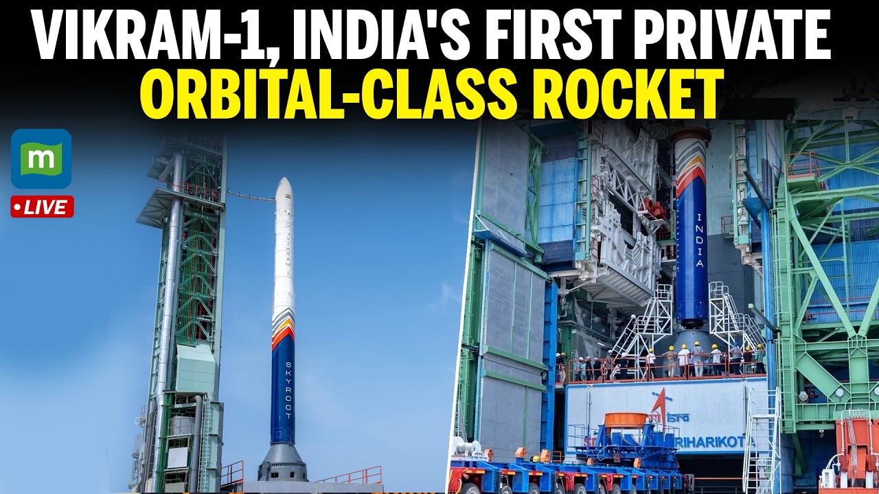 🔴 LIVE: Vikram-1 Launch | India's First Private Orbital Rocket Lifts Off from Sriharikota