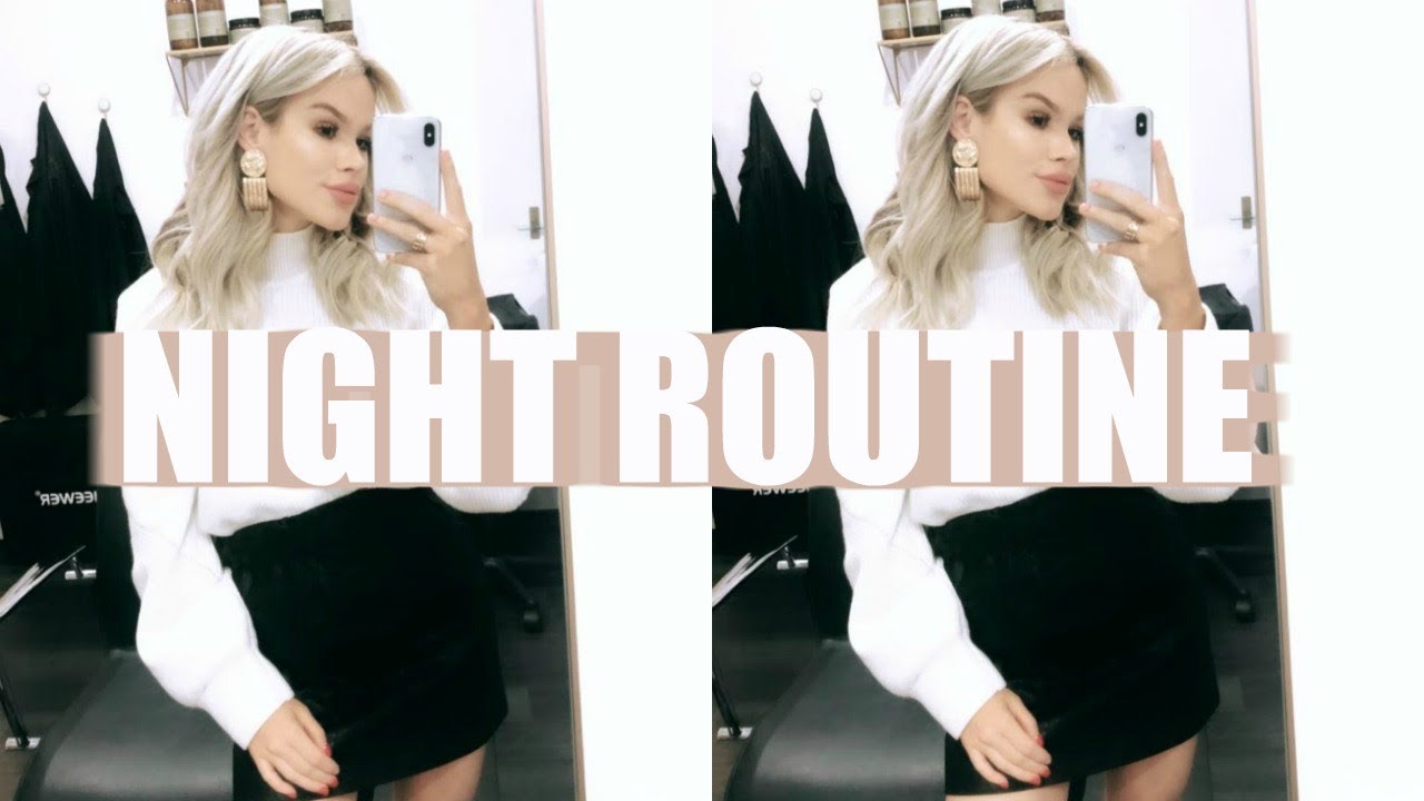 My Night Routine | Student and Business Owner + Healthy Habits