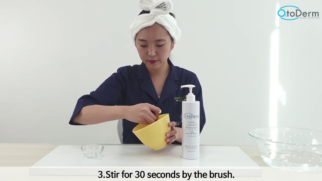 O2DERM Oxygen Bomb Whipping Mask
