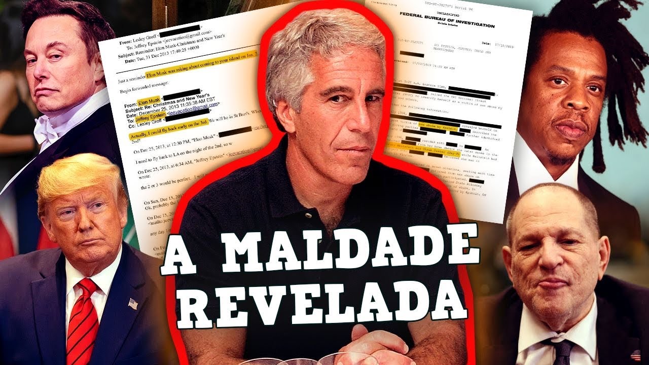 BOMBA: JAY-Z, TRUMP E MAIS CITADOS NO CASO ESPSTEIN! AS MACABRAS NOVAS REVELAÇÕES… 