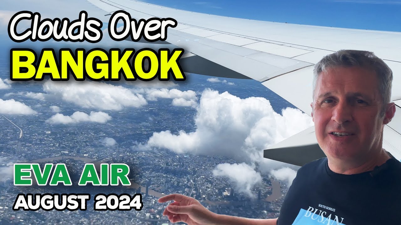 Beautiful Clouds Over Bangkok After Taking off from Thailand's Suvarnabhumi Airport. 🇹🇭