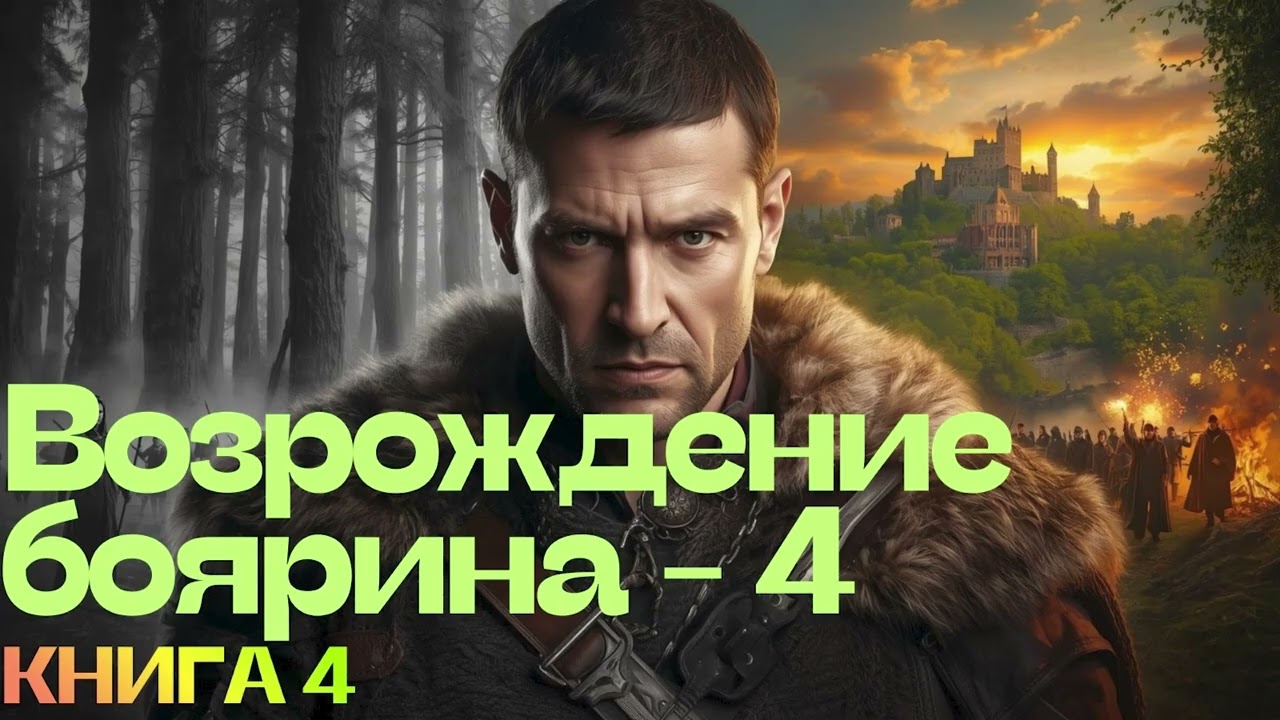 AУДИОКНИГА: Возрождение боярина | Книга 4 #попаданец #фантастика