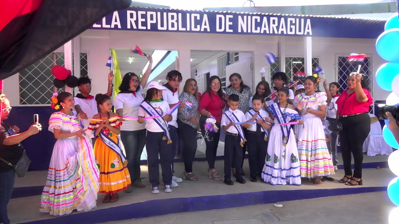 Managua: inauguran rehabilitación del Centro Escolar «República de Nicaragua»