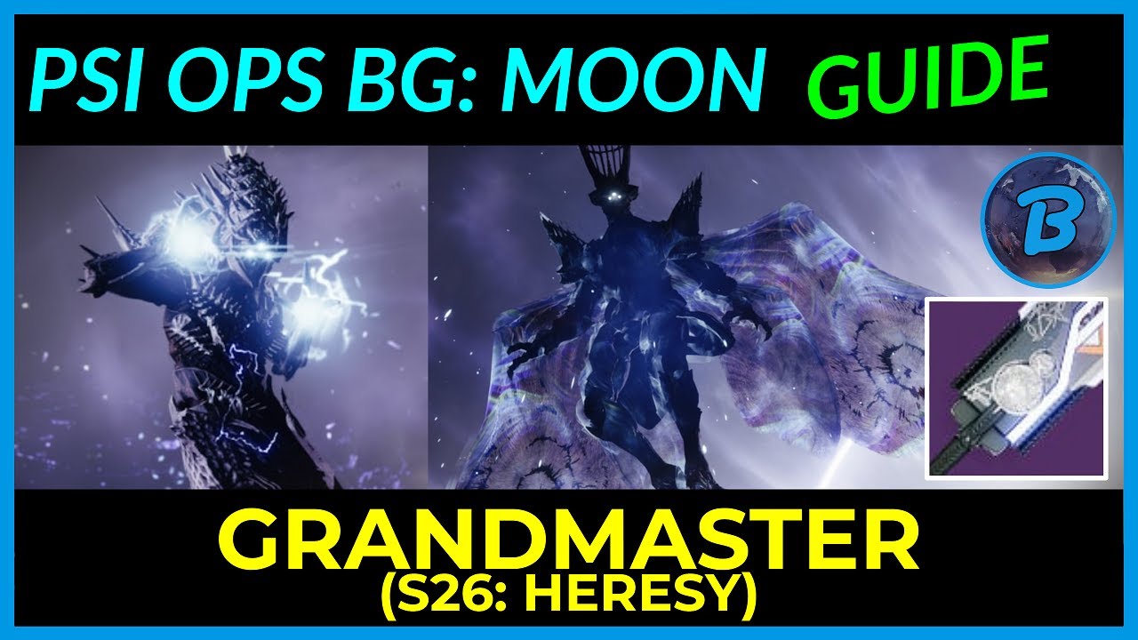 Moon PsiOps Battleground - Grandmaster Nightfall Guide (Platinum Rewards)
