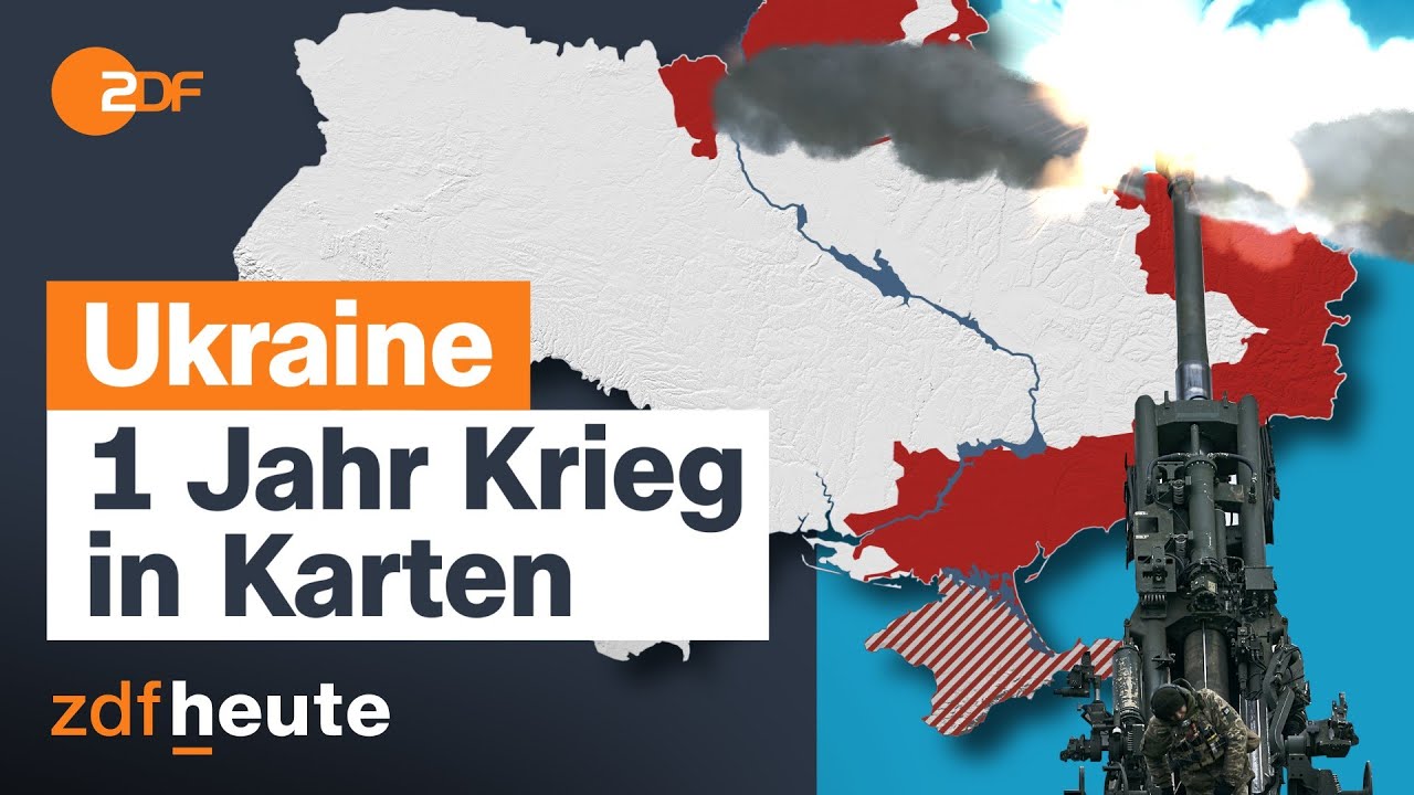 Militärische Entwicklung: Ein Jahr Krieg in der Ukraine | ZDFheute erklärt