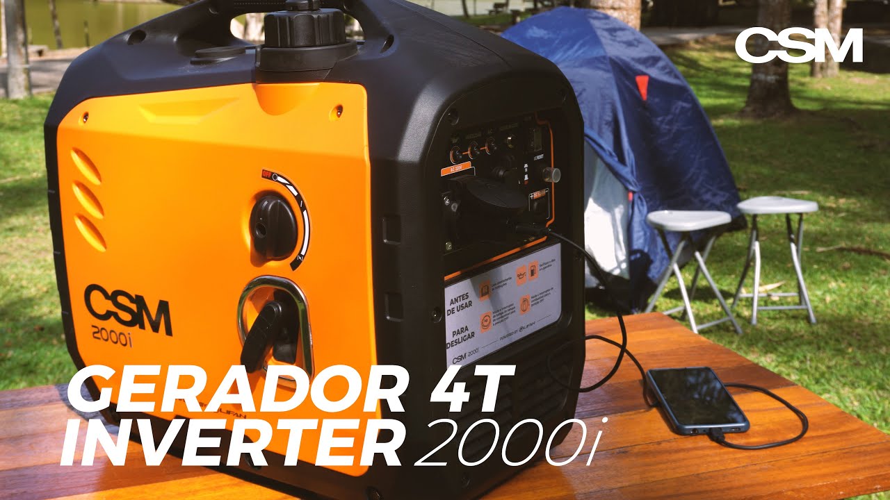 CSM | GERADOR INVERTER 2000i | Port&aacute;til 220V