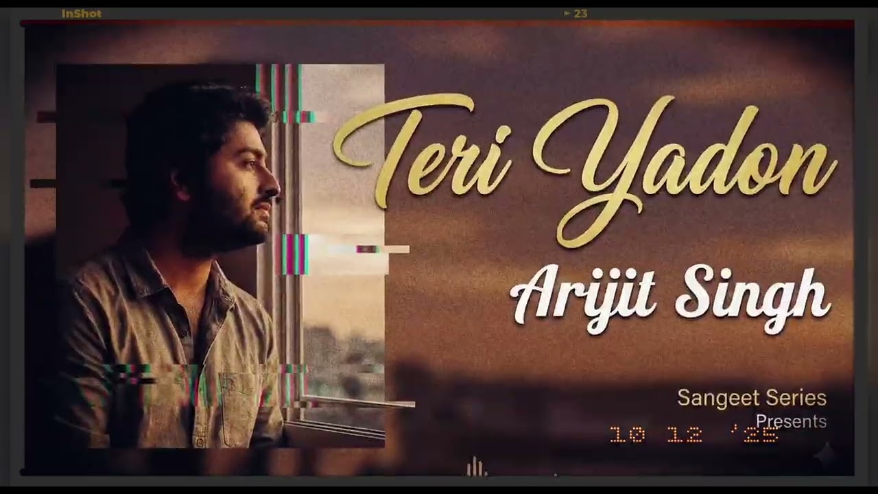 Teri Yadon (Official) | Arijit Singh, AR Rahman | Lofi Song 2025 | Love Song | Night Jukebox , Sad