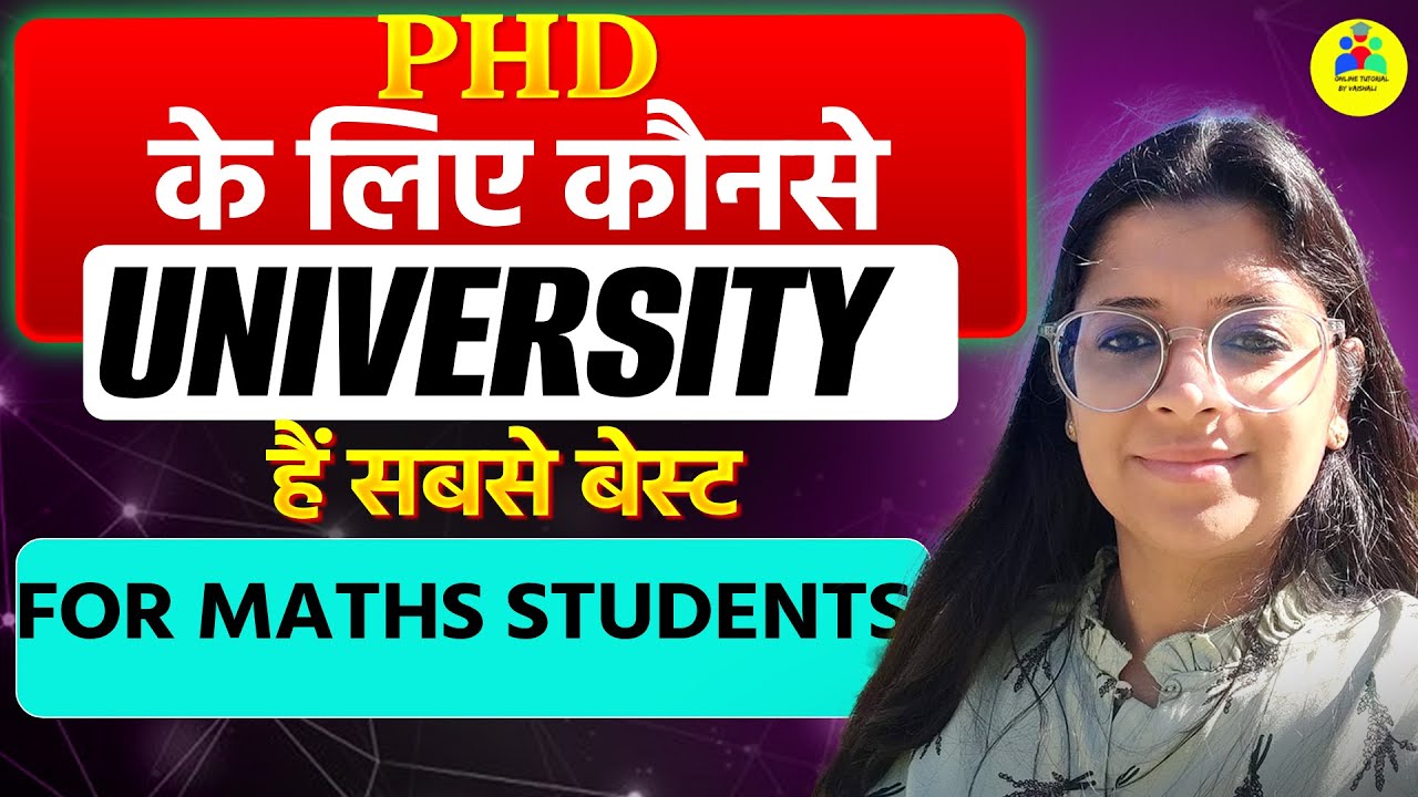 Top PhD Institutes in India✅ | Career in PhD after CSIR NET, GATE for Maths Students