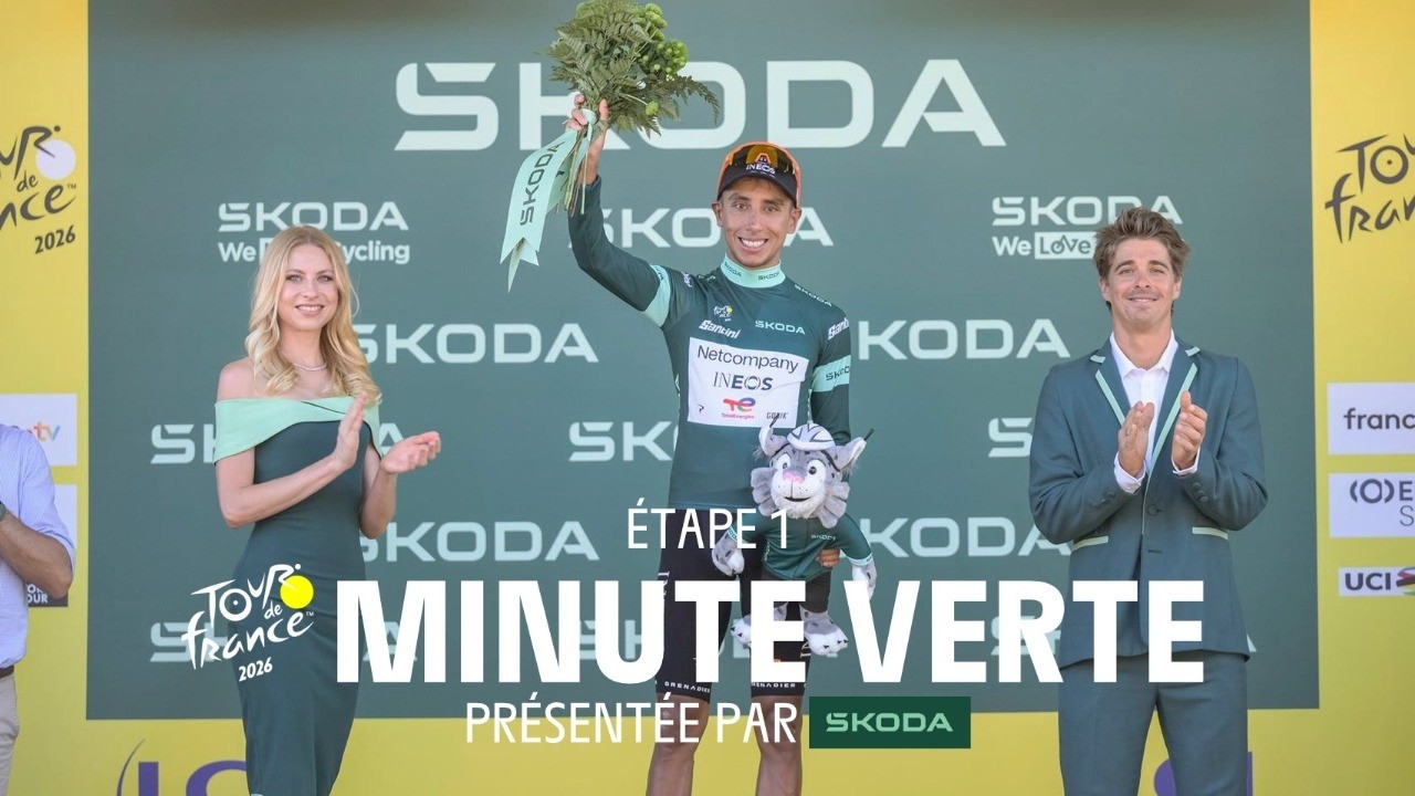 Tour de France 2026 - Stage 1 &Scaron;koda Green Jersey Minute