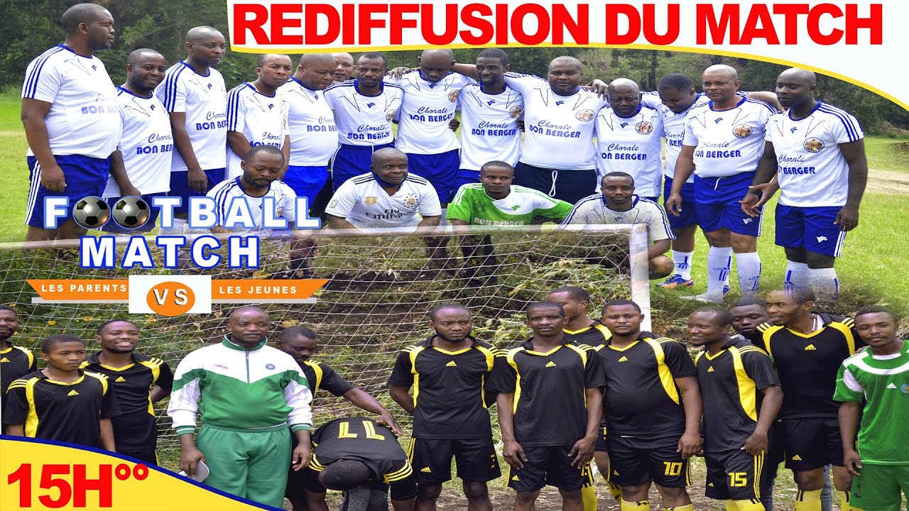 Live match des parents vs les jeunes de la paroisse Saint Esprit à Buhimba