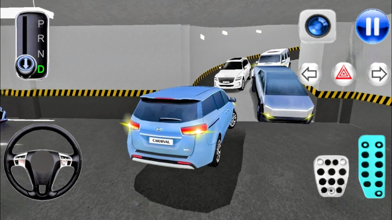 New Kia Carnival For Parking 3d Driving Class android game play video || CarGame #gameplay #cargame.