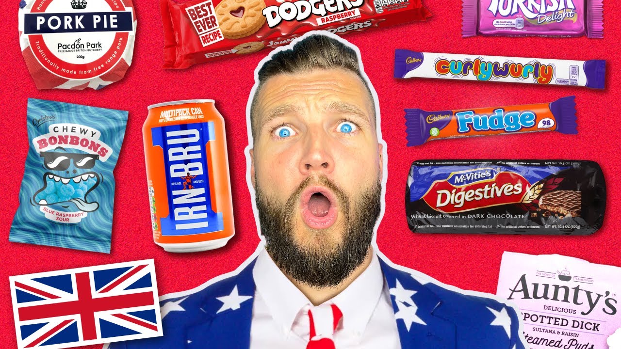 Americans Try BRITISH Snacks For The FIRST TIME!