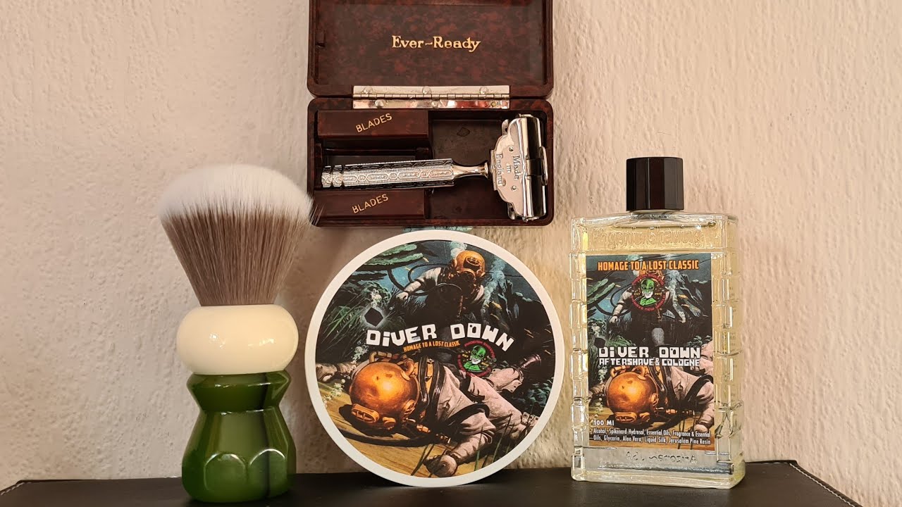 Diver down by PAA: ever ready 1912 se razor: tombstone star jelly