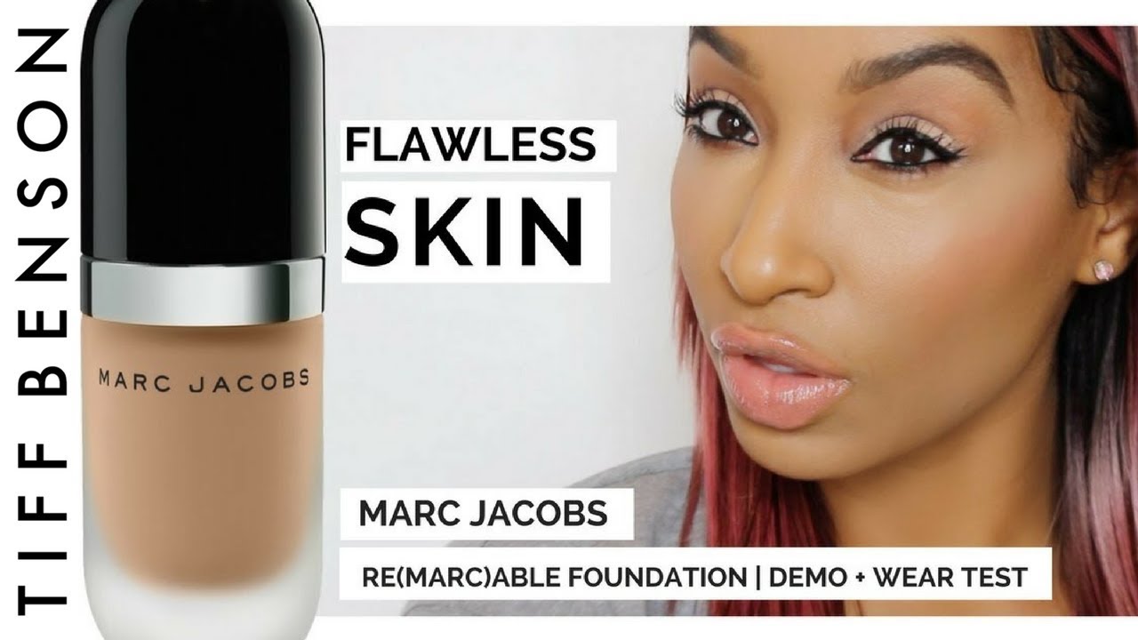 MARC JACOBS Remarcable Foundation Review for Oily Skin | Acne Foundation Routine for Flawless Skin
