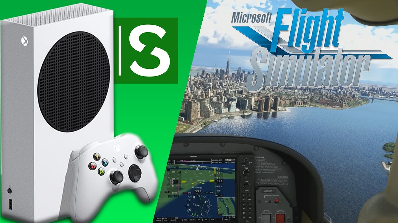 XBOX SERIES S Microsoft Flight Simulator 2020 / Первый запуск / 1080p 30 FPS