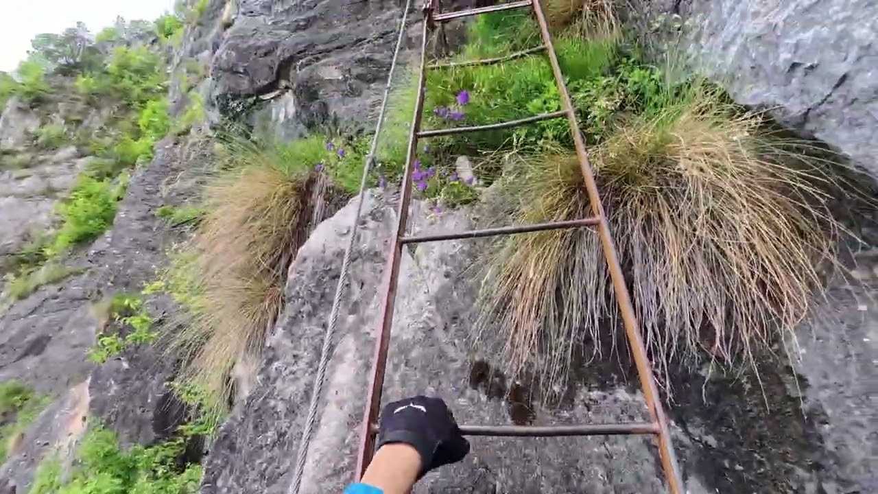 Ferrata dell'Amicizia  cima Sat