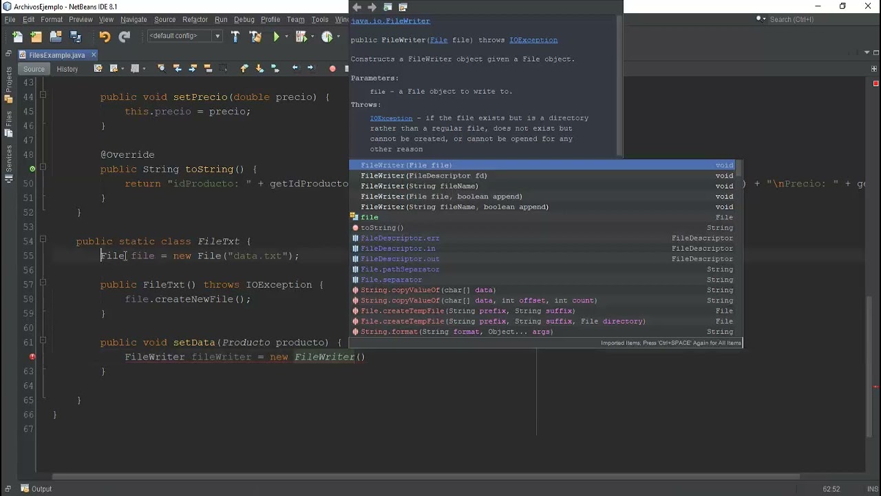 Aprende a utilizar archivos en Java (De Texto y binarios)