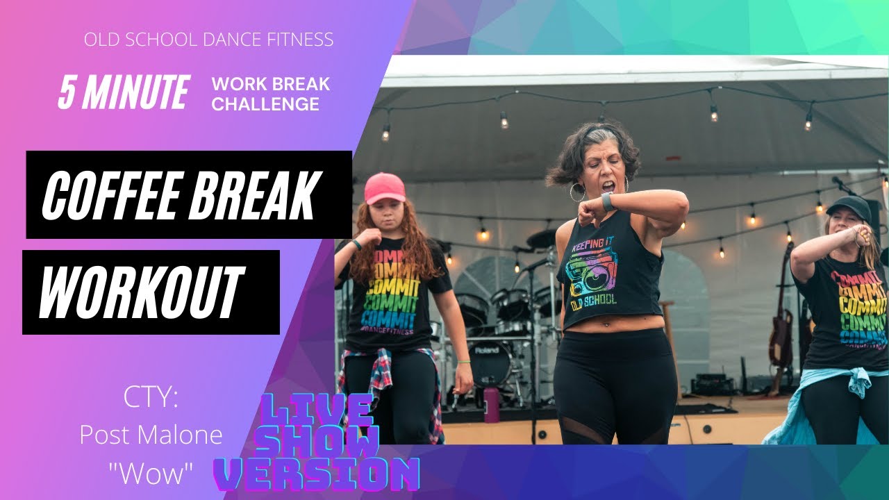 Hip Hop Dance Fitness with CTY & Old School Dance Fitness, Live Event Post Malone 