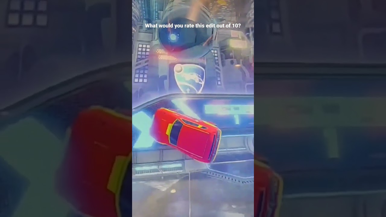 Craziest double tap angle of all time? #doubletap #rocketleague #clip #crazy