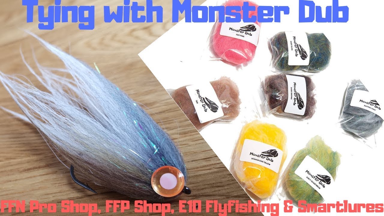Tying with Monster Dubbing - Beginner Predators Fly - Bucktail Streamer