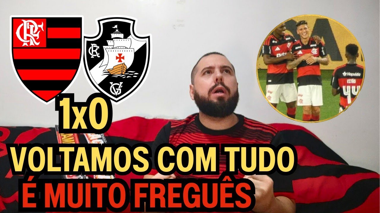 REACT MELHORES MOMENTOS FLAMENGO 1X0 VASCO - VOLTAMOS E O VASCO SE FU@#$ 