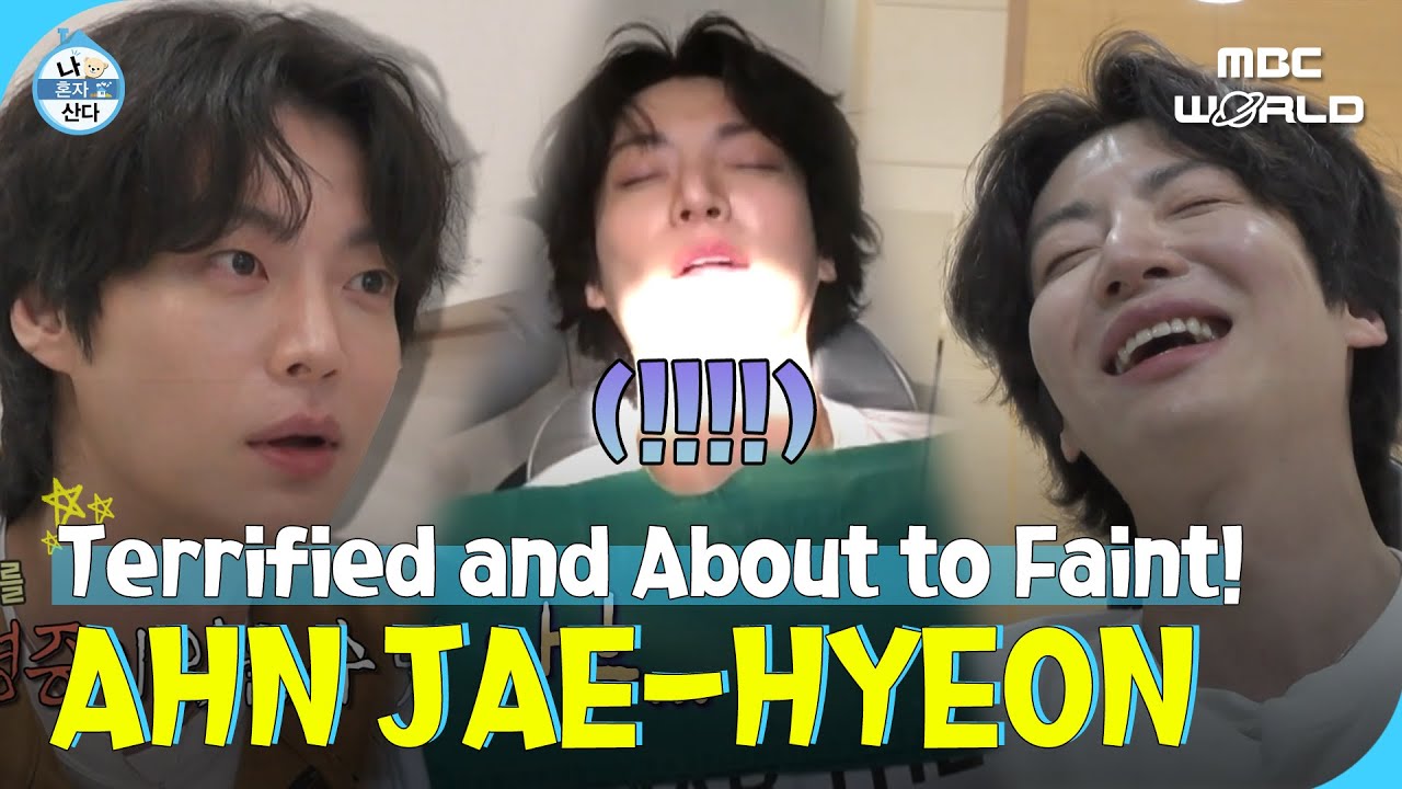 [C.C.] JAE-HYEON’s 1st Wisdom Tooth Removal at 37 😱 Almost Faints! #ILIVEALONE #HOMEALONE