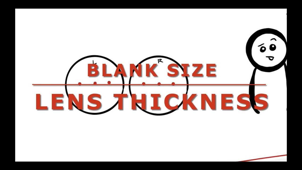 Lens Diameter & Thickness