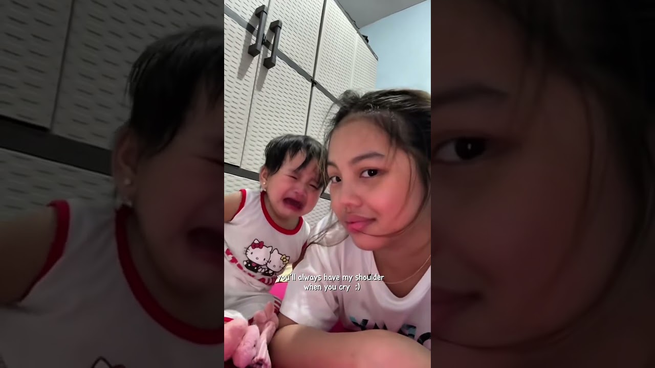 cute baby crying aw🥹🥹 