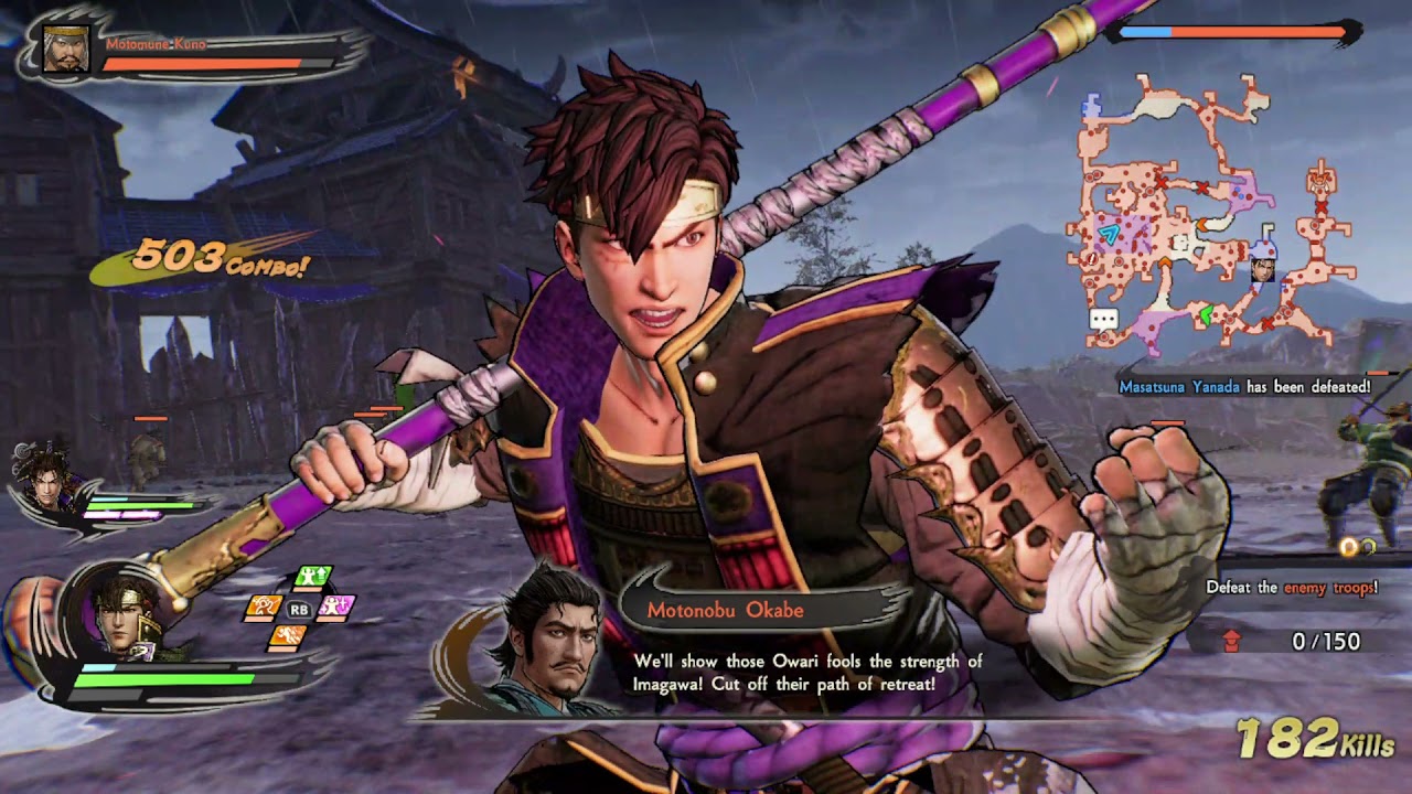 SAMURAI WARRIORS 5 Battle of Okehazama (Complete Objectives)
