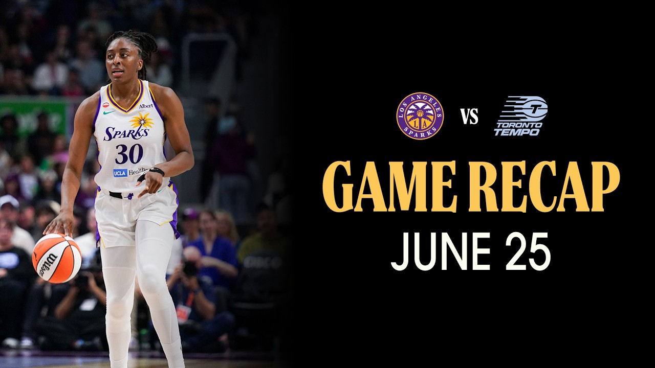 LA Sparks Basketball | Highlights vs. Toronto Tempo 6.25.26