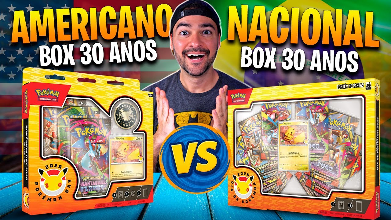 Qual é a Melhor Box Pokémon de 30 Anos?