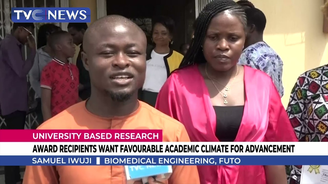 Three FUTO Students Benefit From TVN Research Foundation, Demand Favourable Academic Climate