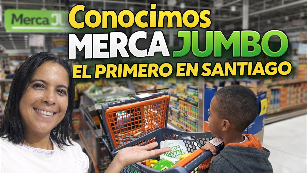 Conocimos MERCA JUMBO el primero en SANTIAGO. Vlog#91 @elvlogderos 