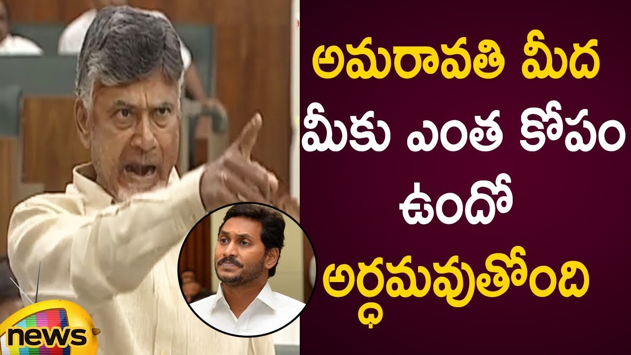 Chandrababu Naidu Slams YCP Party Leaders Over Amaravati Development | AP Assembly Session 2019